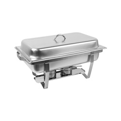 Chafing dish GN 1/1+2 hořáky Economic, 9L + GN1/1-065