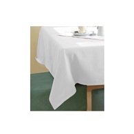 ubrus 140x140 cm bílý+kanta, 100% bavlna Mistrál 200g/m2