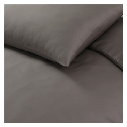 Ložní souprava  PREMIUM ORGANIC  šedá 140 x 200 + 70 x 90 cm