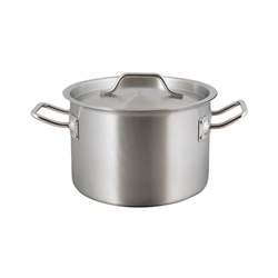 Vysoký nerezový kastrol STANDARD s poklicí 4,4 l , 20 cm