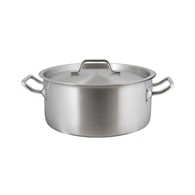 Nízký nerezový kastrol STANDARD s poklicí 3,5 l , 20 cm