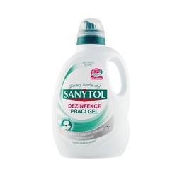 Sanytol 1.7 l dezinfekční prací gel bílé květy 34 pracích dávek