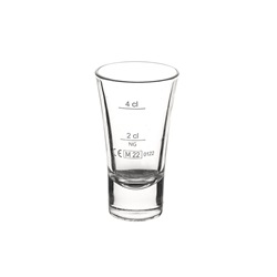 <p>Panák CHEERIO 60 ml s cejchem 2 cl a 4 cl</p>