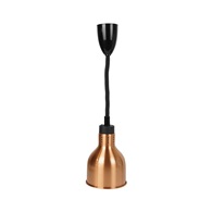 lampa infra ohřevná závěsná pr. 19 cm barva bronz délka 60-150 cm