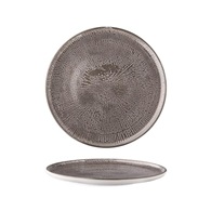 Mělký talíř OPTIMO, dekor Shell gray, T0015, 26 cm