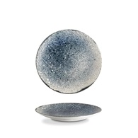 Mělký talíř coup ISABELLE 21 cm, dekor Rustic navy blue