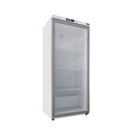 Chladicí skříň 350 l, DRR 400/G, prosklená dvířka, bílá