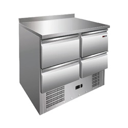 <p>Chladicí stůl MTZ 904, 2x2 zásuvky, 900x700x900 mm</p>