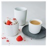 Porcelánový dvoustěnný šálek TWIST raw, 180 ml