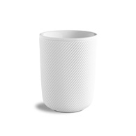 Porcelánový dvoustěnný šálek TWIST raw, 250 ml