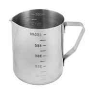 mlékovka/konvička 600 ml nerezová s odměrnými ryskami