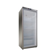 <p>Chladicí skříň 350 l DRR 400 GS prosklené dveře, nerez</p>