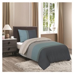 souprava ložní 140x200+70x90 cm DESIGN 60 - modrý použek