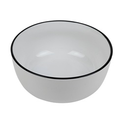 Future miska 14 cm black rim