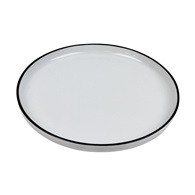Future talíř mělký 20 cm black rim