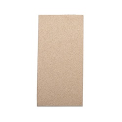 ubrousky 39x39/100ks 2-vr. hnědé eco Exclusive (P2P), skládání 1/8