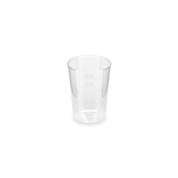 Kelímek krystal, 2cl / 4cl / 5cl (PS) / 40ks