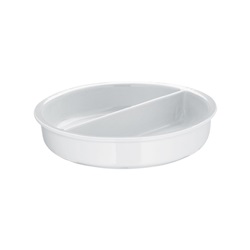 Porcelánová vložka k chafingu MANHATTAN, dělená.