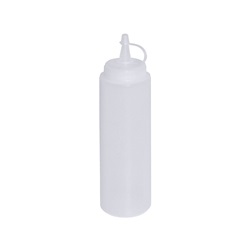 Dávkovač malý - 0,25 l / 227 g, transparentní / bílý plast
