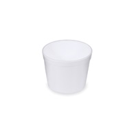 Termo miska 550ml, 25ks, bílá, pěnový PS