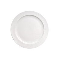 <p>Mělký talíř  HOTEL 24 cm, bílý porcelán</p>