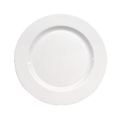 <p>Mělký talíř HOTEL, porcelánový, 26 cm, bílý</p>