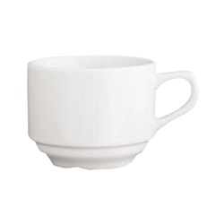 <p>Šálek na kávu HOTEL stohovatelný, 185ml, bílý</p>