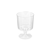 pohárek krystal 0,2l  / 10ks na víno/na stopce (PS)