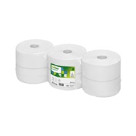 toaletní papír JUMBO 240, 2vrstvý, bílý 1440 útržků 9,5 x 25 cm, návin 360m