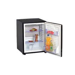 chladnička hotelová / minibar 40L  566x441x459 mm černá, SM401PLT