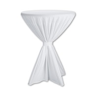 návlek na stůl Fiesta - bílý Poly Jersey prům 80-90cm