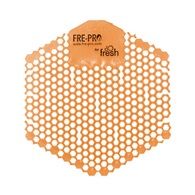 Vonné síto do pisoáru ECO FRESH WAVE 3D, oranžové - mango