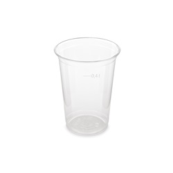 Kelímek čirý, 400 ml, PET, pr. 95 mm, 50 ks