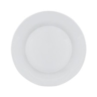 <p>Mělký talíř BASIC 26 cm, bílý porcelán</p>