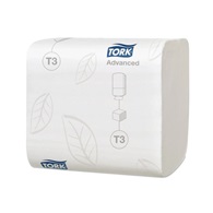 toaletní papír skládaný Advanced 2-vr.  T3, 11x19 cm, 242 ks