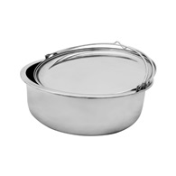nádoby dělené 27x9 cm 5.2 l nerez - pro termoporty 8281-2