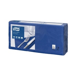 Papírové ubrousky 33 x 33 cm, 2-vr., tm. modré, 100 ks