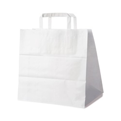Papírová taška na menuboxy 320 x 210 x 330 mm / 50ks, bílá
