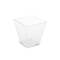 Hranatý kelímek Finger food 100ml / 50ks