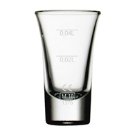 Sklenice SPIRIT panák 60ml cejch 2cl a 4cl