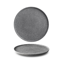 Granit talíř mělký 24 cm, barva č. 4, povrch raw