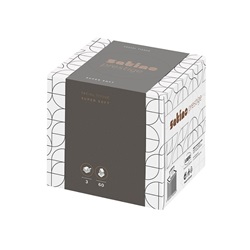 Kosmetické ubrousky super soft, 3vrstvé bílé, krychle, 60 ks