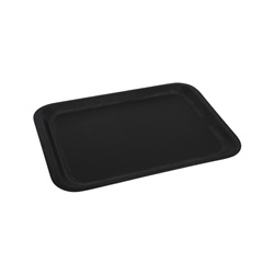 podnos 24 x 34 cm černý mat Olympos - protiskluzový